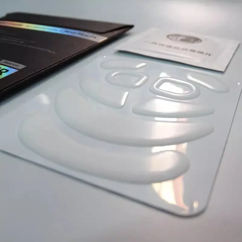 1 paquete de patines de ratón originales ESPTIGER para Ninjutso Sora/Sora V2/Sora 4K ratón blanco PTFE se desliza ICE versión 2 - imagen 3