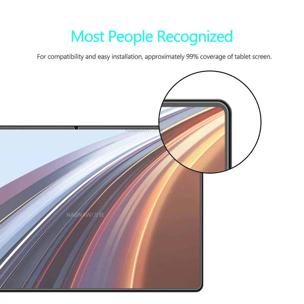 2 piezas de película dura transparente HD vidrio templado Protector de pantalla a prueba de arañazos para Honor Pad GT Pro 12,3 pulgadas fácil de instalar - imagen 4