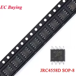 Amplificador Operacional JRC4558 SOP-8 SMD IC Dual Original Nuevo