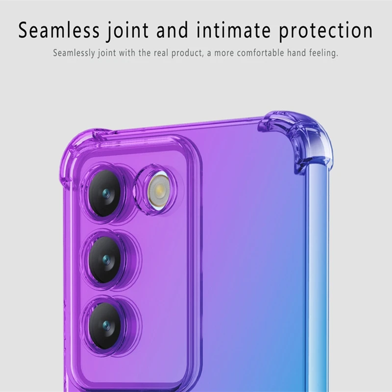 Funda de TPU degradado a prueba de golpes para VIVO V40 SE V30 Lite 5G V30e V29 V29e funda protectora Fundas Coque Capa - imagen 5
