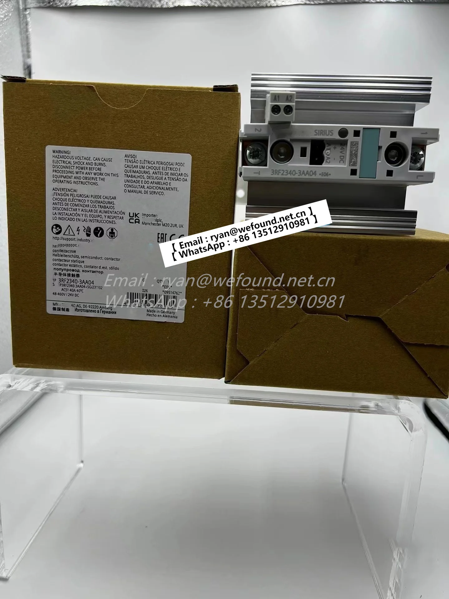 3RF2330-1AA04,3RF2350-1BA04,3RF2330-1AA45,3RF3403-1BD04,3RF2340-3AA04 - imagen 5