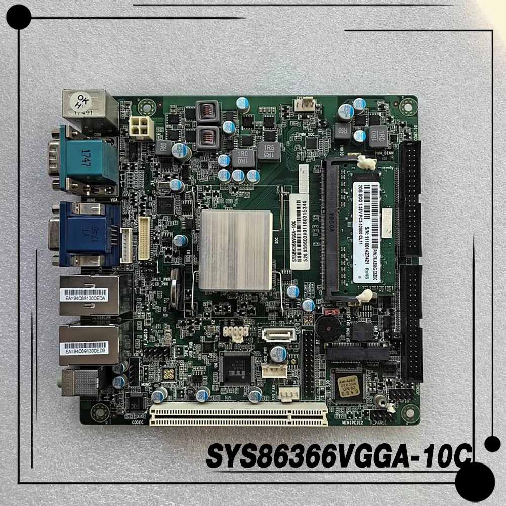 SYS86366VGGA-10C Placa base industrial J1900 cpu de cuatro núcleos SYS86366VGGA - imagen 2