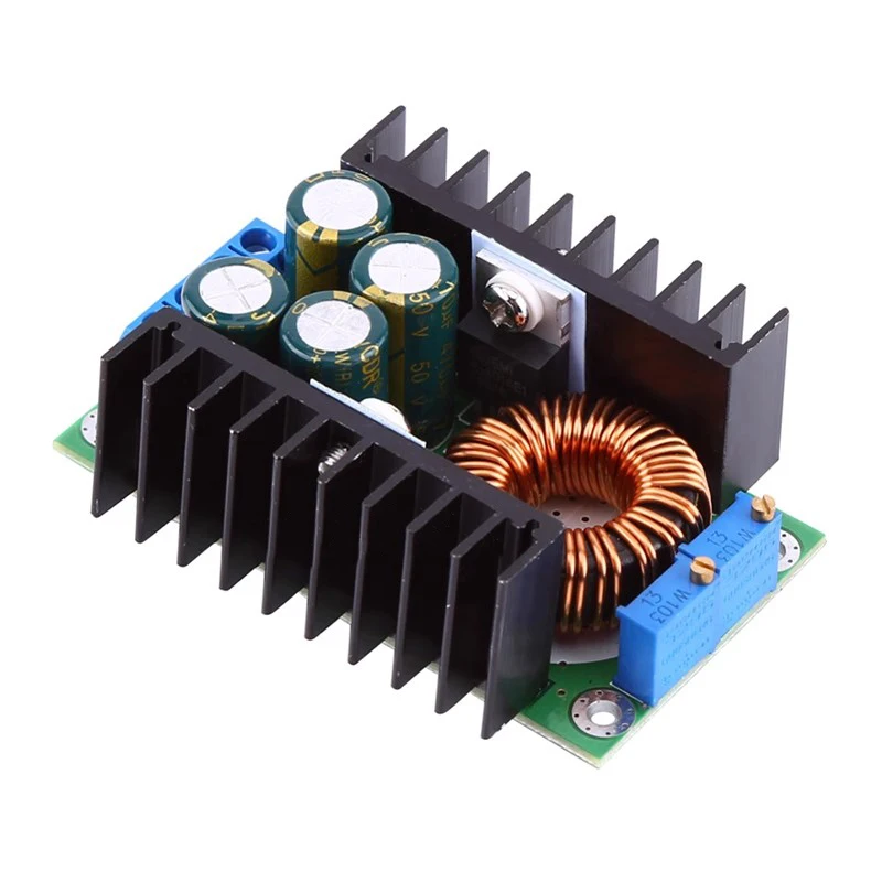 Módulo de fuente de alimentación ajustable para Arduino, convertidor Buck reductor de 5-40V a 0,2-35V, controlador LED, 300w, XL4016, CC/CC, 1,2-9A, 300w - imagen 4