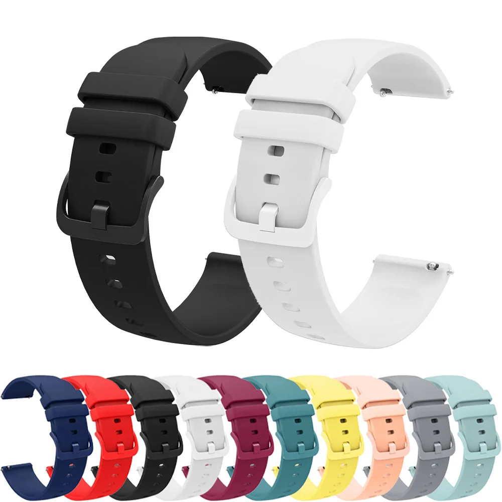 Correa de silicona deportiva para SUUNTO VERTICAL 9 5 Peak DLC/PRO Band, SUUNTO RACE/3 Fitness Belt, pulsera de repuesto de 20mm y 22mm