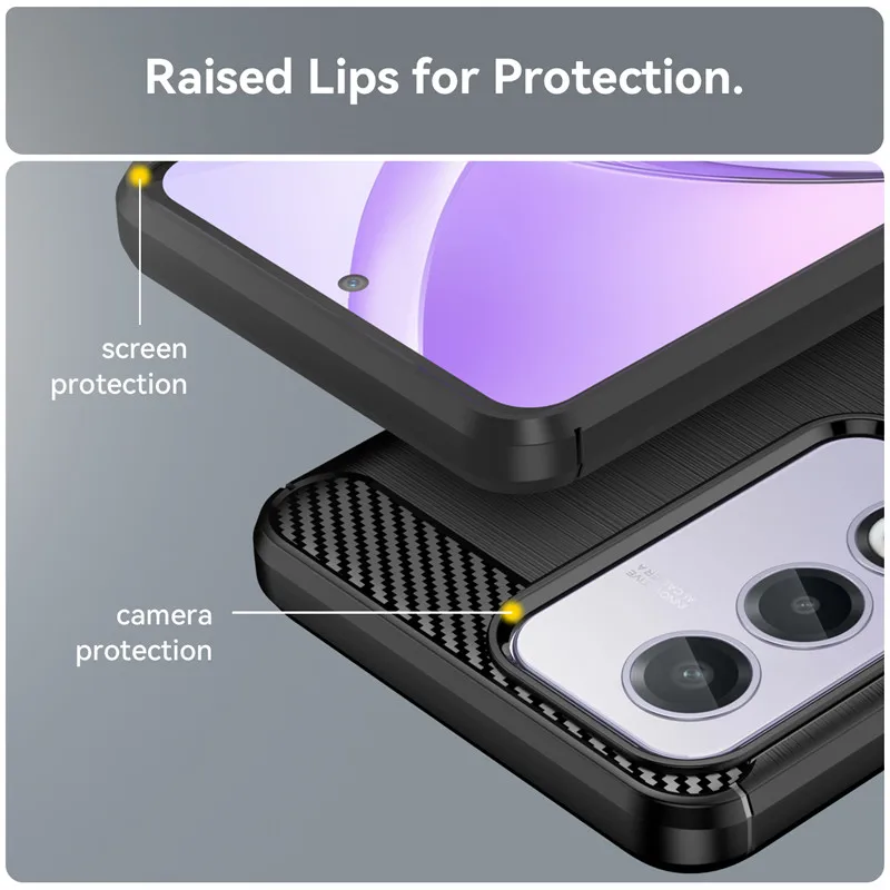 Funda protectora para Oppo A3 Pro, cubierta Global de 6,67 pulgadas a prueba de golpes, silicona suave, TPU, parachoques para Oppo A3 Pro - imagen 5