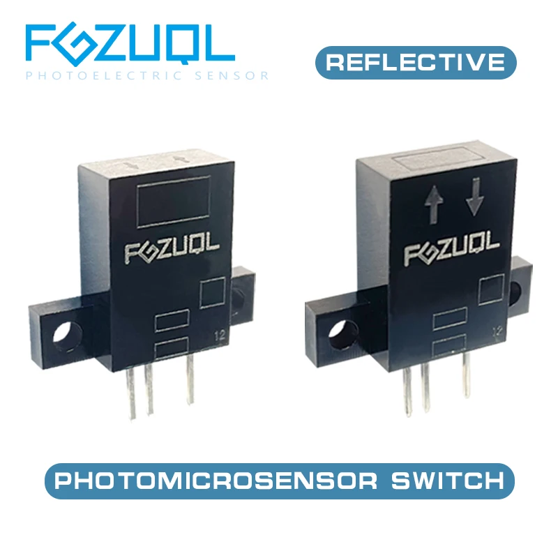 Interruptor fotomicrosensor reflectante NPN Light-ON Dark-ON 3 polos 5-24VDC conector fotomicrosensor con Cable GD1-F/T01