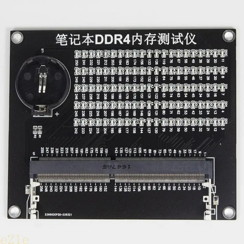 E21E DDR5 DDR4 DDR3 Tarjeta prueba herramienta diagnóstico con ranura memoria con indicador - imagen 3