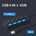 4 Ports Black