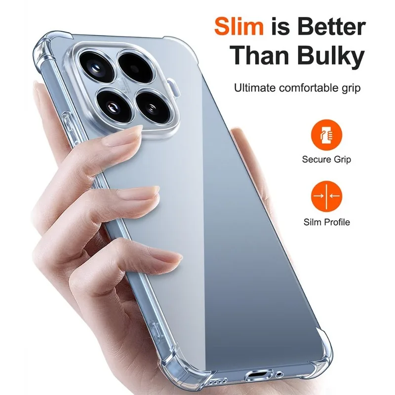 Funda para Xiaomi 15T Pro 14T 13T 12 11 Xiaomi 17 Pro Max funda protectora cuatro esquinas a prueba de golpes Capa Coque Fundas - imagen 5