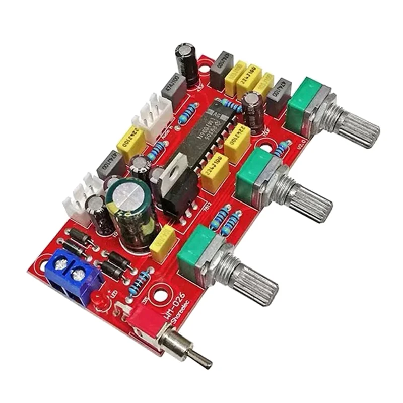 PREAMPLIFICADOR Lm1036 de alta fidelidad, preamplificador de volumen, tono, agudos, graves, placa de Control, acabado - imagen 3