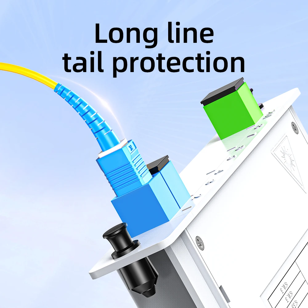 Cable de conexión de fibra óptica SAIVXIAN de 2,0 mm, con conectores SC/FC/LC/ST, para extensión de fibra óptica de doble núcleo monomodo - imagen 2