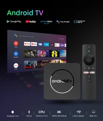 TV Box 8K Android Allwinner Dual WiFi