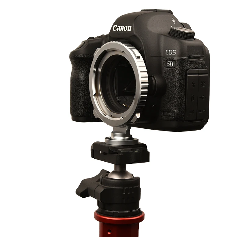 Anillo adaptador de lente de metal para lentes montadas ARRI PL a cámara de montaje Canon EF con orificio de montaje roscado de 1/4"-20 - imagen 5