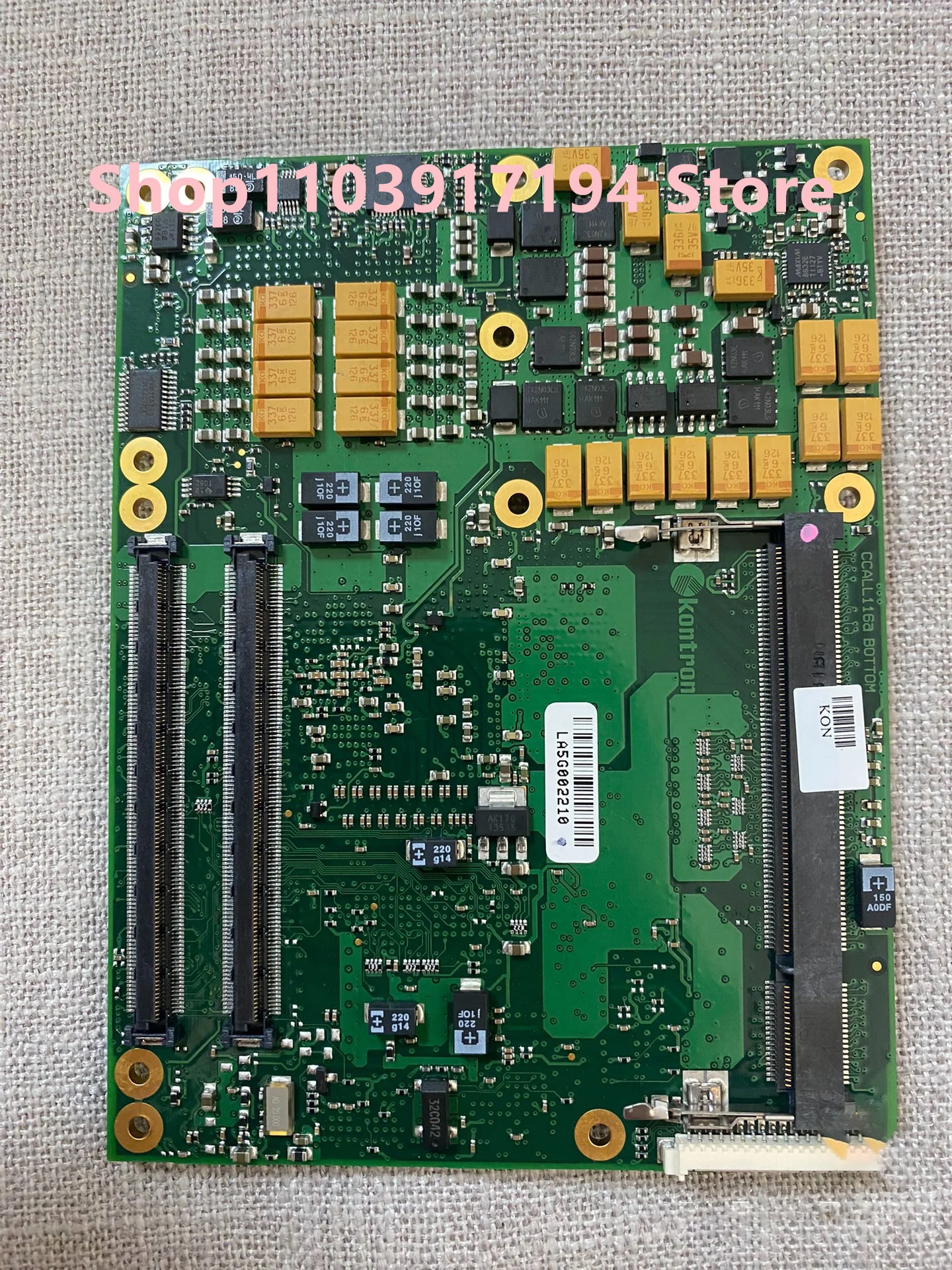 38003-0000-20-5AG1 Placa base de control industrial Placa base de equipo ETX - imagen 2