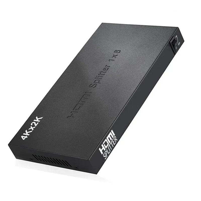 Divisor 4K HDMI 1X8, 1 en 8 salidas, convertidor de Audio y vídeo HDMI para DVD, PS3, Xbox, PS4, ordenador portátil, PC a Monitor de TV, pantalla múltiple - imagen 2