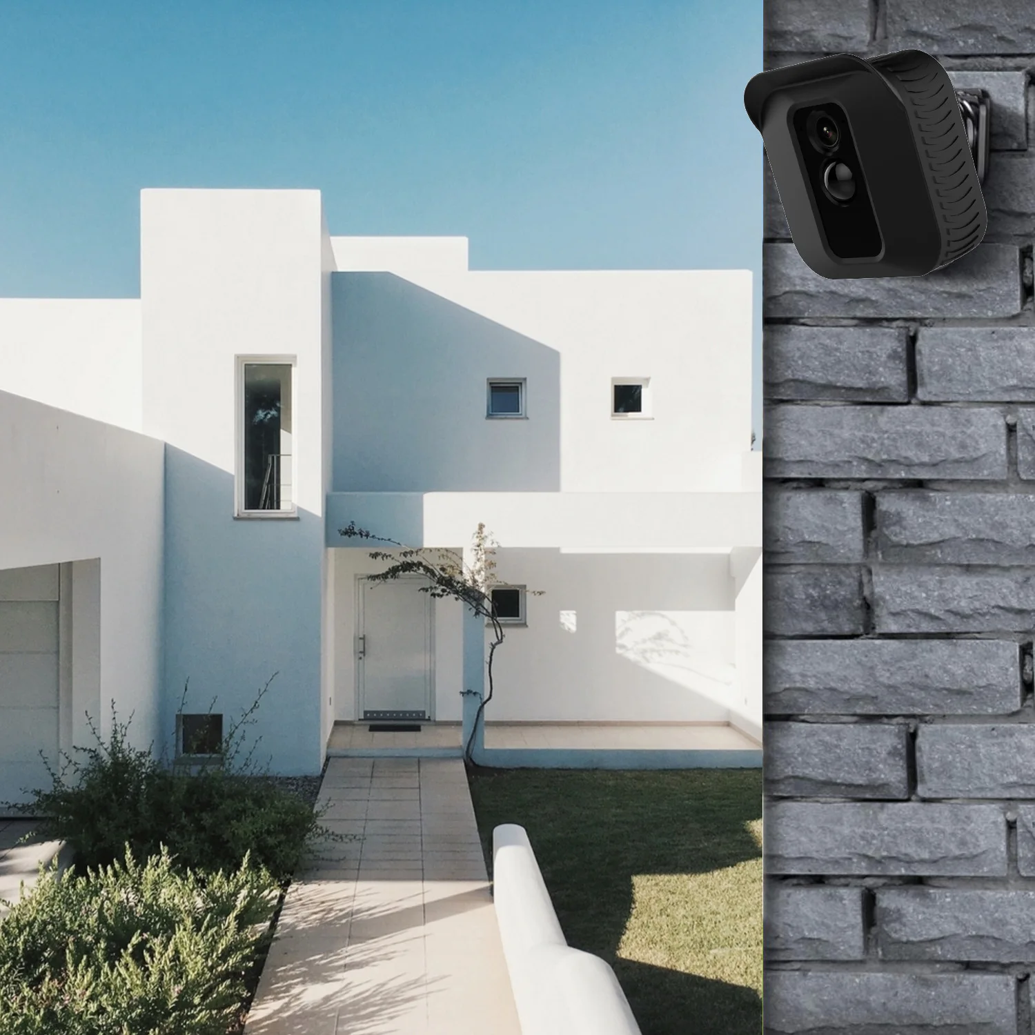 Funda protectora de silicona para cámara, cubierta suave para interior y exterior, accesorios antiarañazos, Compatible con Blink XT XT2 - imagen 3