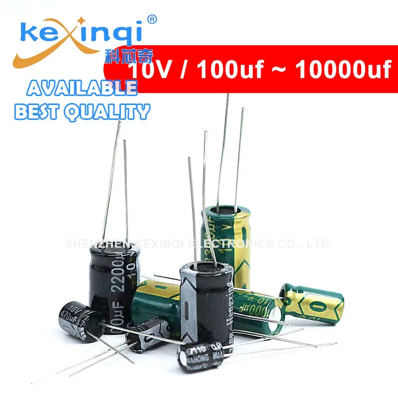 (2-50 uds) condensador electrolítico de aluminio de 10V 470uf/680uf/1000uf/1500uf/2200uf/3300uf/4700uf/10000uf - imagen 2