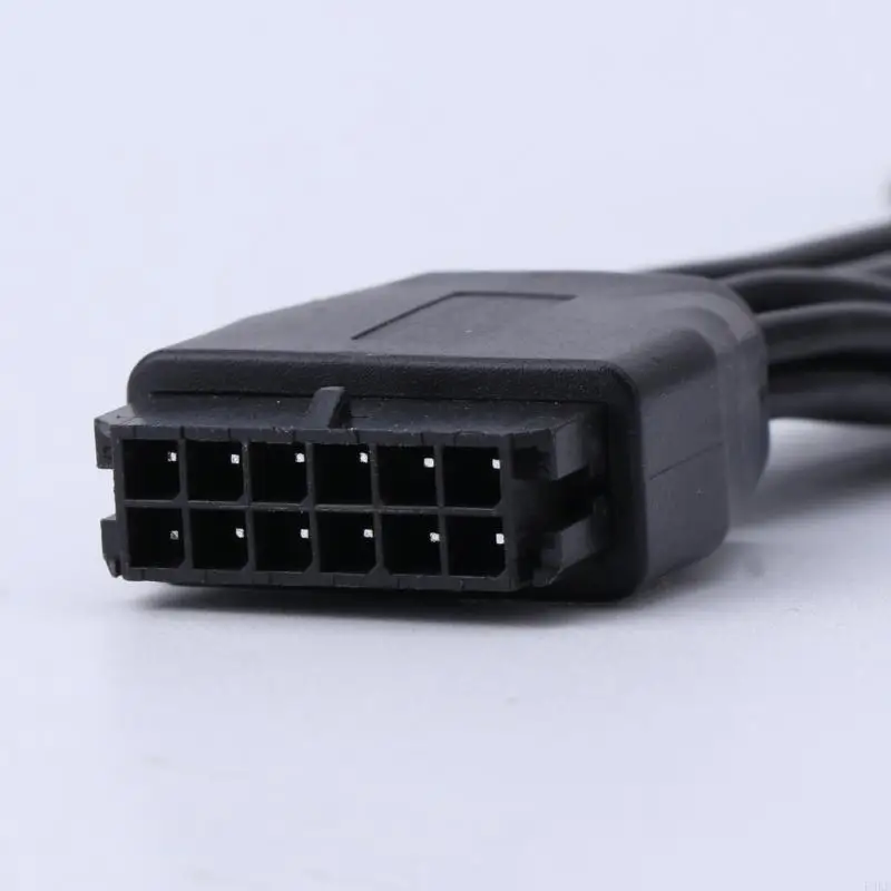 920L 12PIN to Two 6+2 Graphics Card Cable Adapter 12Pin Female to 2x 6+2Pin Male for PCIe Power Cable for Graphics Cards - imagen 5