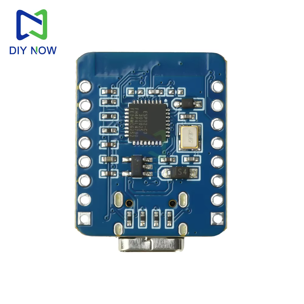 ESP32-C3 Placa de desarrollo Wi-Fi y Bluetooth de 2,4 GHz con pantalla OLED integrada de 0,42 pulgadas y antena cerámica, tipo C - imagen 5