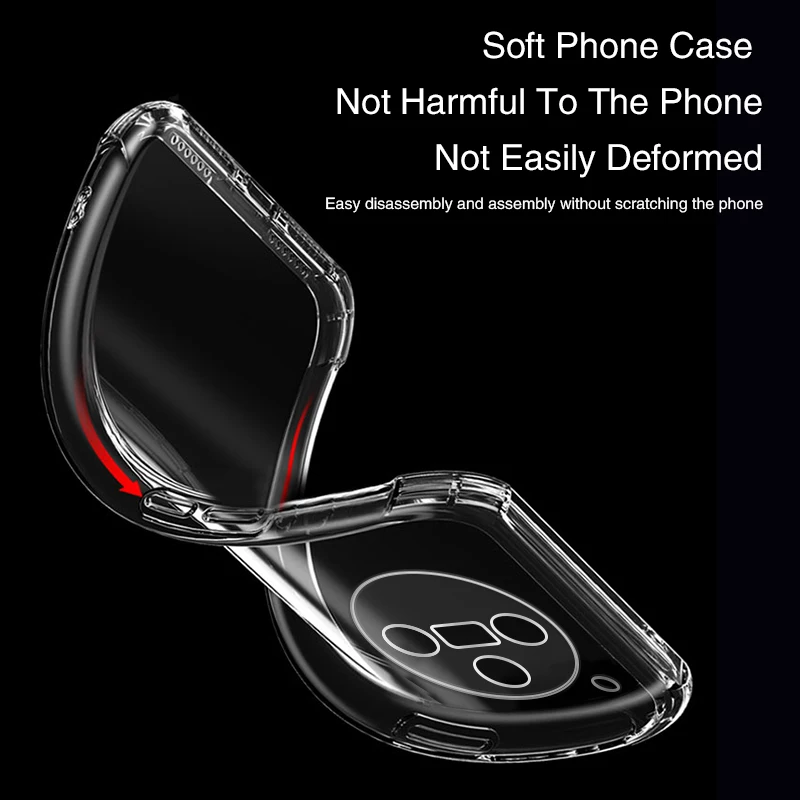 Funda de silicona transparente de lujo para OPPO FindX7 Find X7 Ultra X7Ultra 5G Airbag, Funda trasera, accesorios para teléfonos móviles - imagen 5