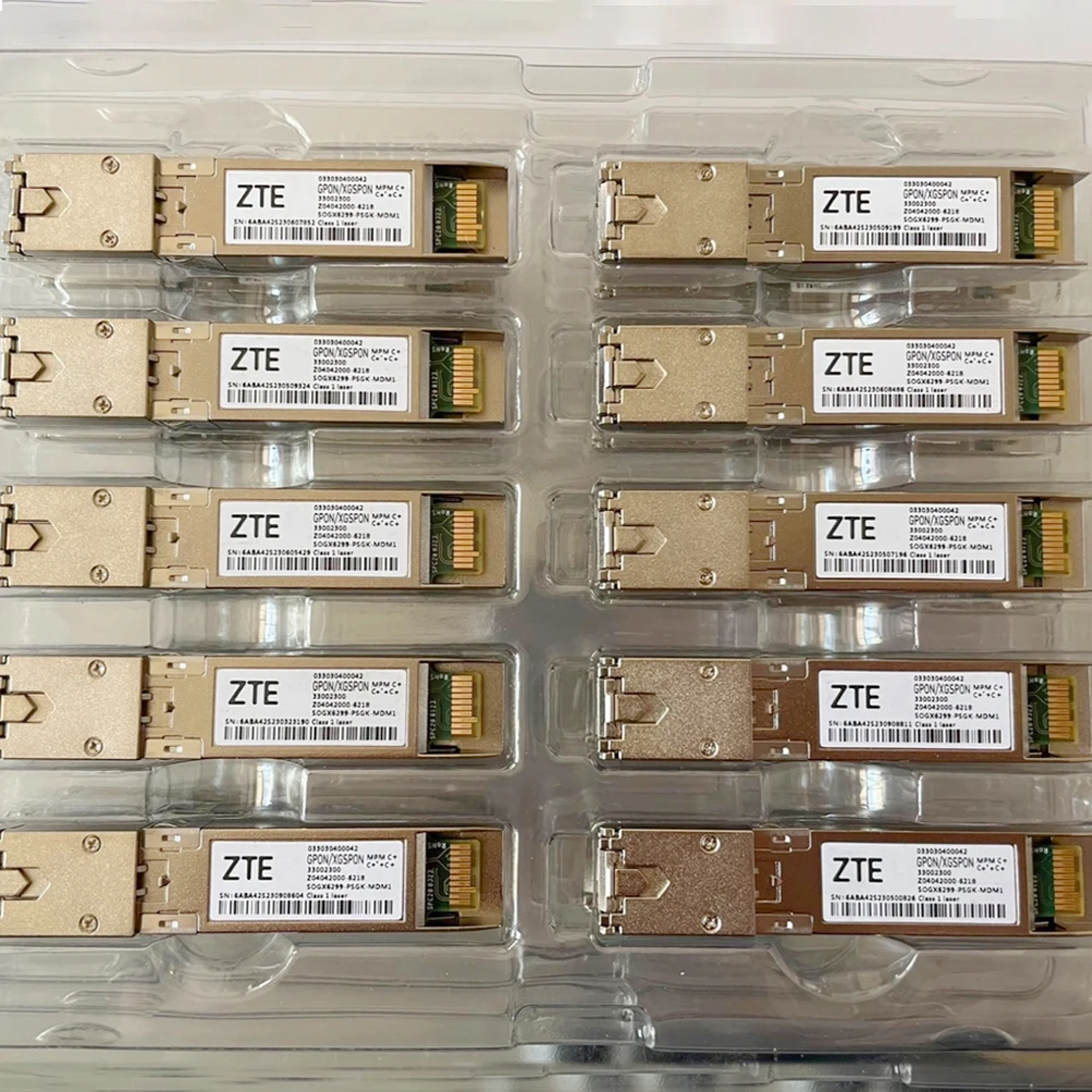 ZTE Módulo GPON/XGSPON SFP+ Transceptor Óptico 20km - imagen 5