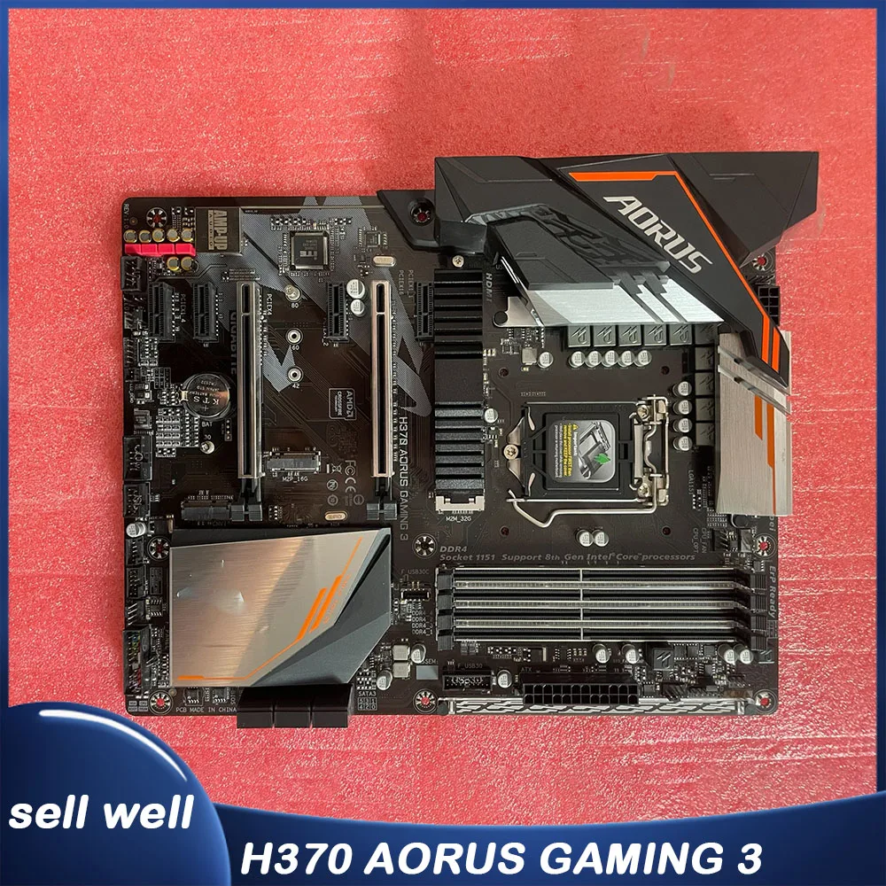H370 AORUS GAMING 3 para placa base G-i-g-a-b-y-t-e H370 DDR4 PCIE3.0 6XSATA M.2 HDMI + DVI-D + DP - imagen 2