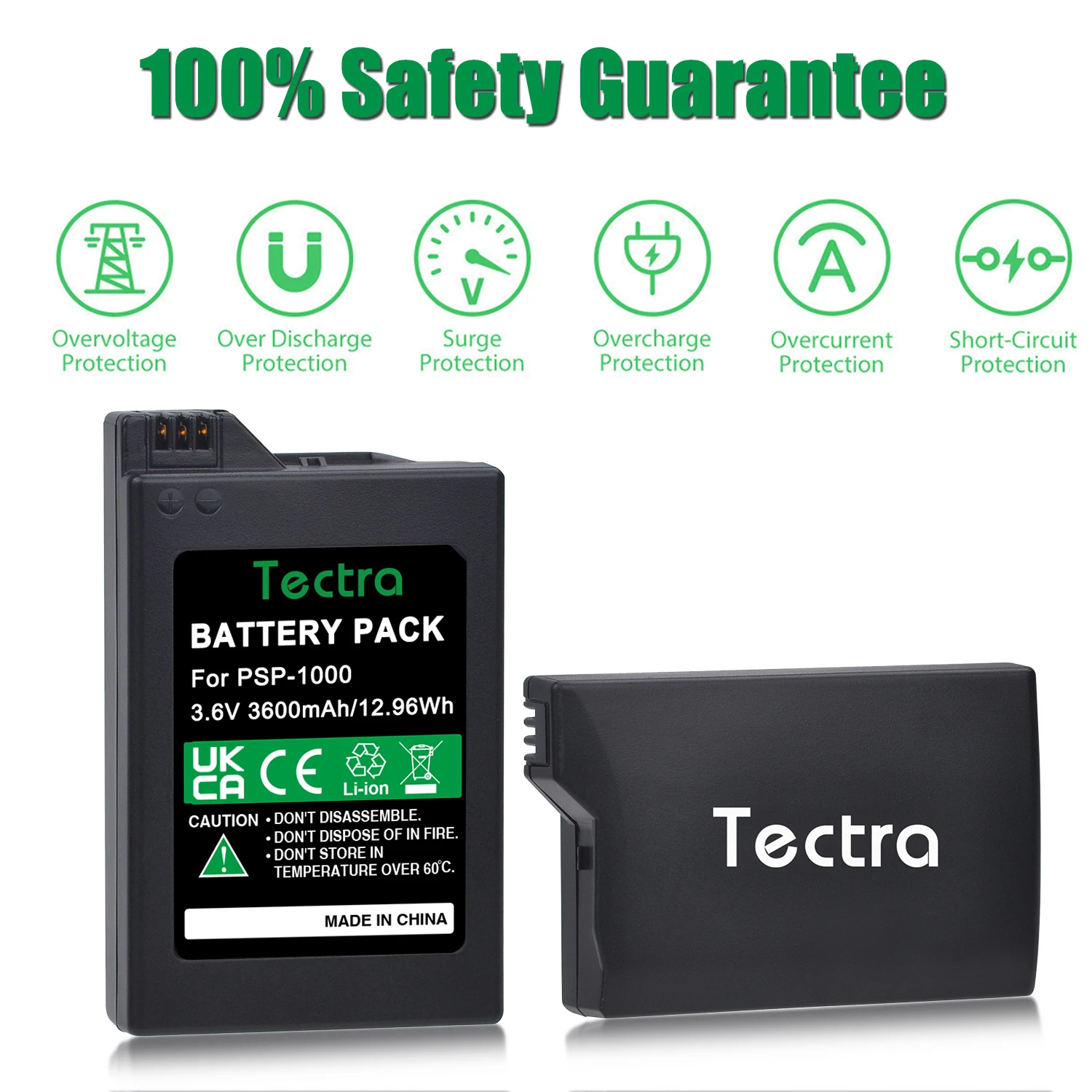 3600mAh 3,6 V PSP-1001 PSP-1000 PSP1000 batería recargable de litio/cargador para Sony PlayStation consola portátil Gamepad - imagen 4