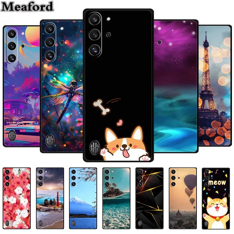 For ZTE nubia Red Magic 10 Pro Case Original Soft Silicone TPU Phone Cases Back Cover For ZTE Red Magic10 Pro+ Shockproof Capa