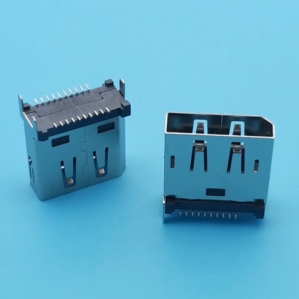 5 uds 6010052087 interfaz Vertical DisplayPort de 20 pines conector HDMI hembra Base DP-20P Monitor interfaz HD enchufe puerto incorporado - imagen 5