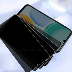 4 Uds para Honor X5C vidrio Huawei Honor X5C Protector de pantalla 9H HD privacidad Anti-espía Protector de teléfono vidrio templado para Honor X5C