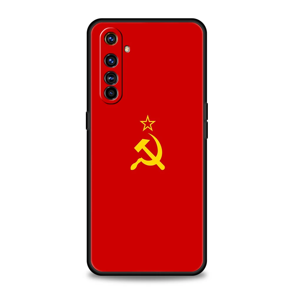 Funda de teléfono con bandera CCCP para Realme 13 12 11 10 9 8 5G 7 C25 C35 GT5 GT3 GT2 Pro Plus para Realme GT Neo 2 3 3T 5 - imagen 3