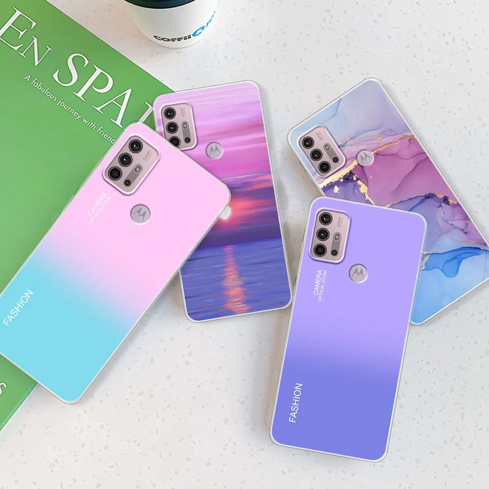 Funda transparente de silicona suave para Moto G10, protector de teléfono para Moto G20, Motorola Moto G30, G60, G60S - imagen 5