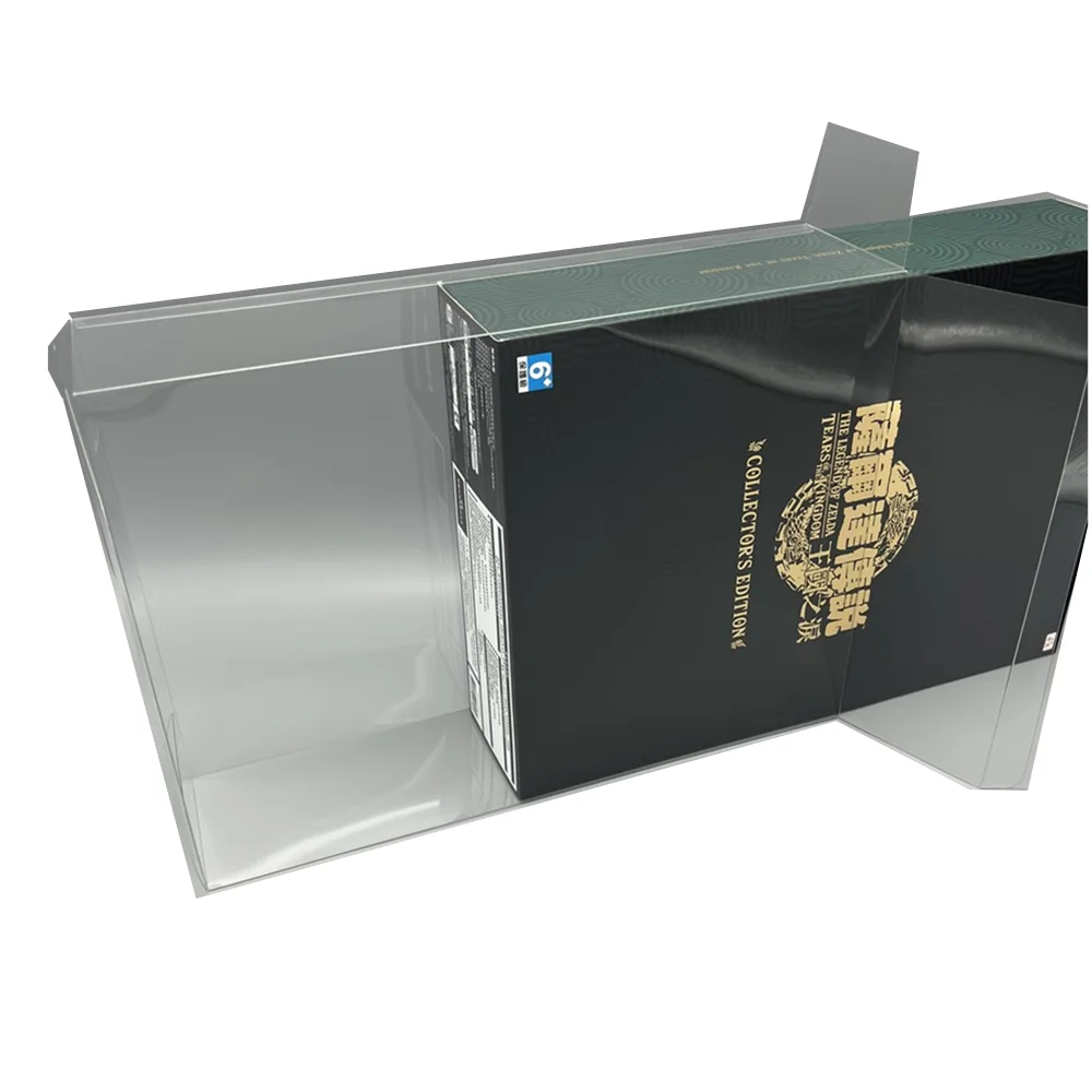 Transparent Box Protector For The Legend of Zelda: Tears of the Kingdom Collect Boxes TEP Storage Game Shell Clear Display Case