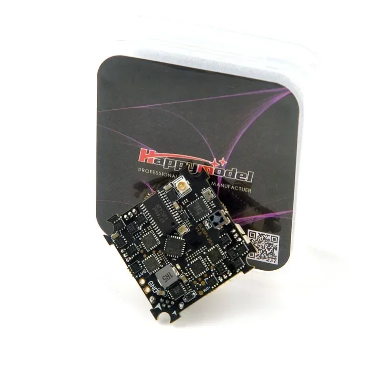 Happymodel nuevo ELRS F4 2G4 AIO 5 en 1 controlador de vuelo incorporado SPI 2,4 GHz ELRS receptor para palillo de dientes Freestyle Dron de carreras con visión en primera persona - imagen 2