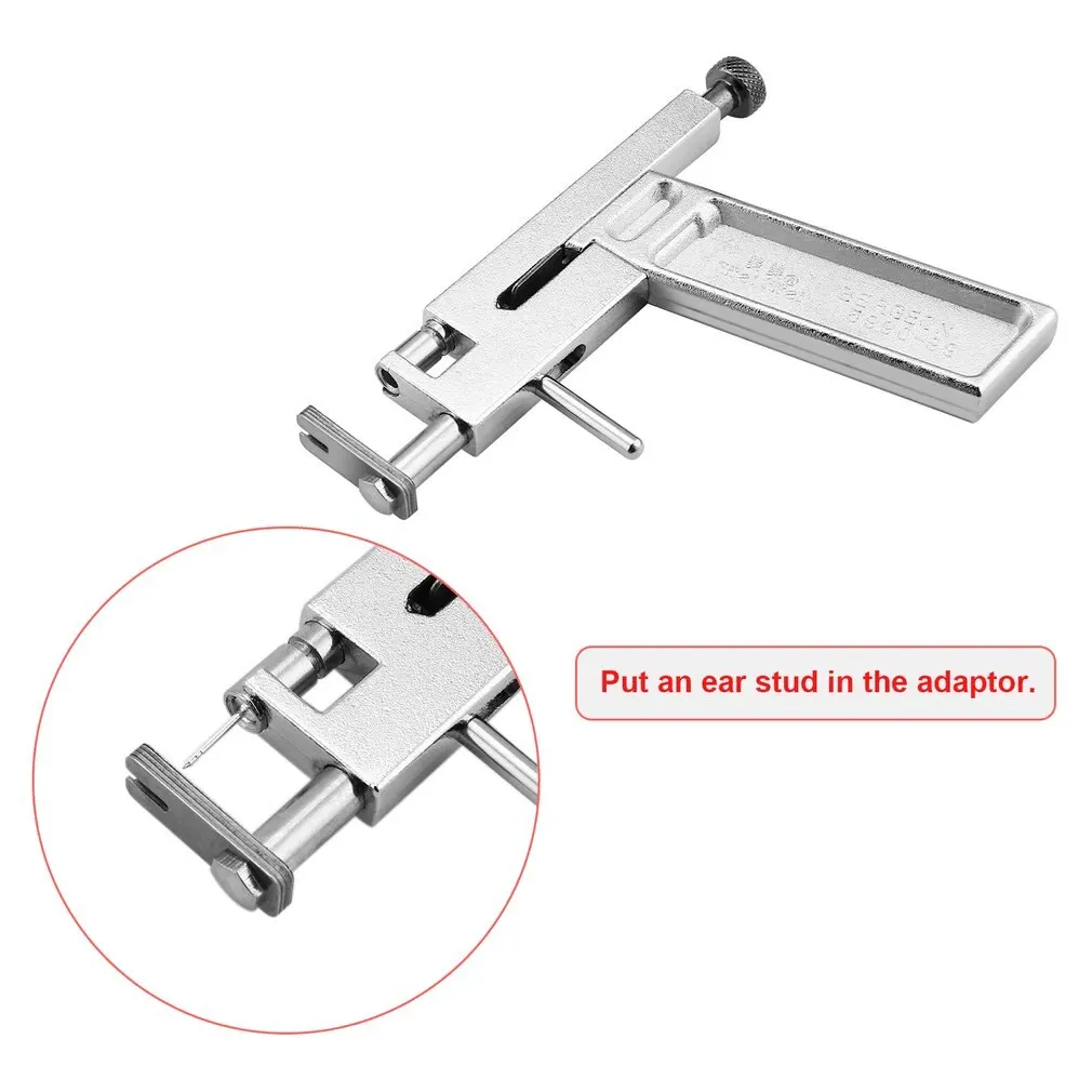 Juego de pistola para Piercing de oreja y nariz, Kit de herramientas estériles desechables para Piercing de oreja, 72 piezas, 1 Juego - imagen 4