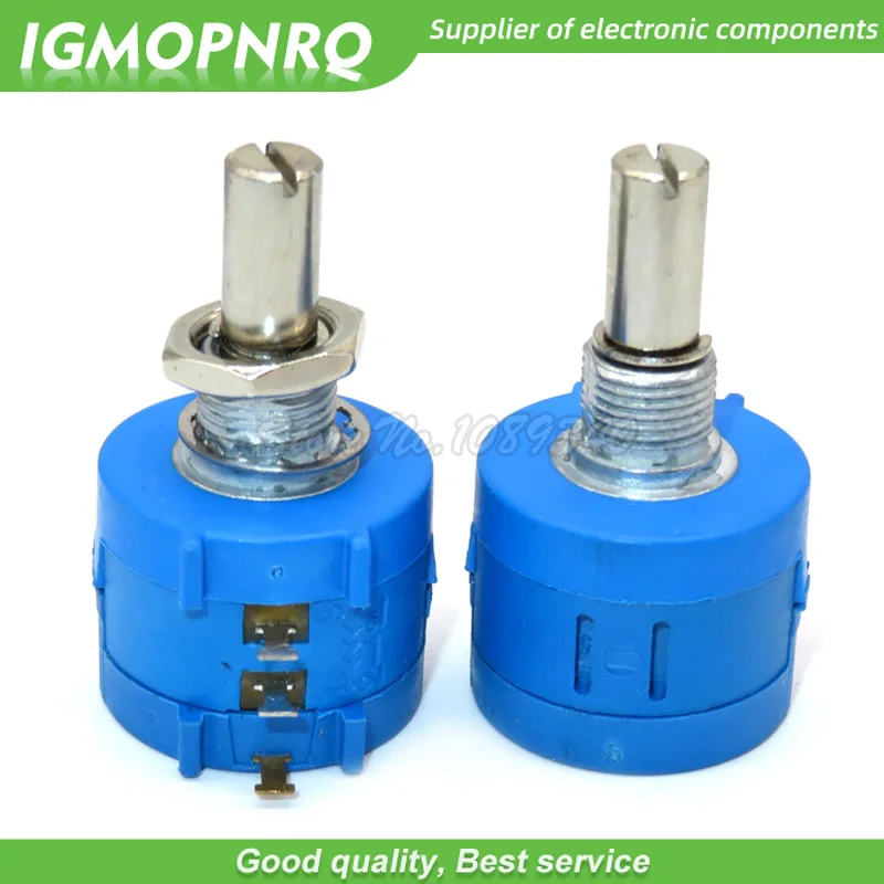1 Uds 3590S-2-201L 3590S 200ohm 201 3590S-2-201 3590S-201 potenciómetro multivuelta de precisión resistencia ajustable de 10 anillos IGMOPNRQ - imagen 4