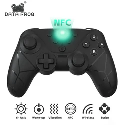 Data Frog Control Inalámbrico para Switch con NFC y Turbo