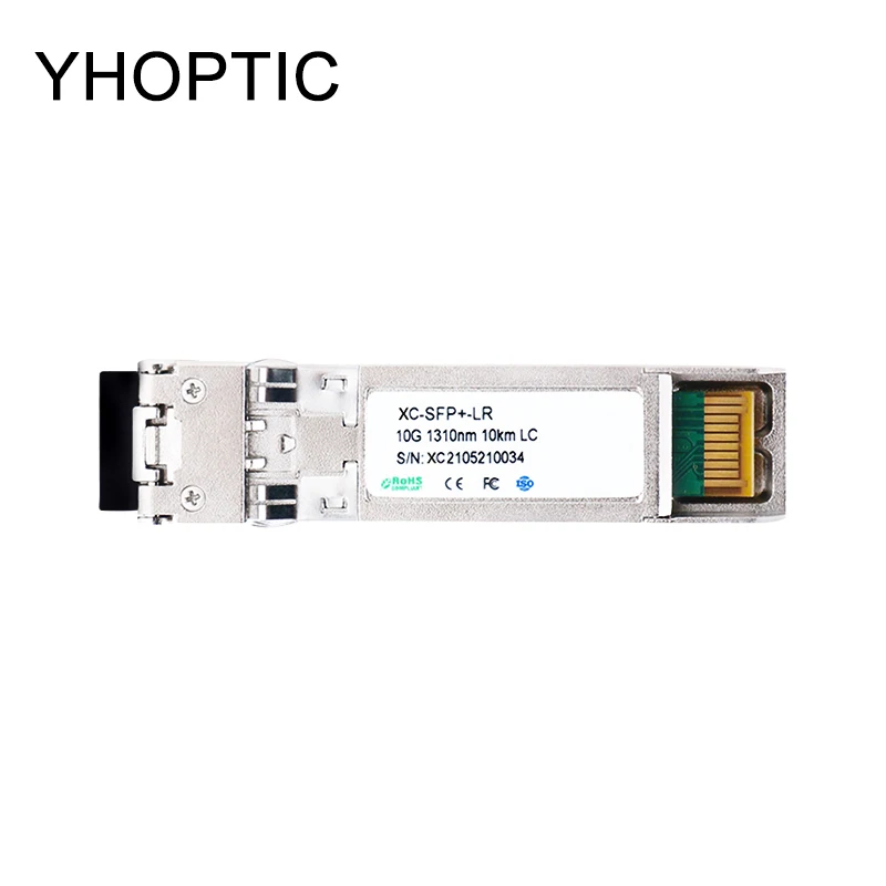 Módulo transceptor SFP dúplex LC de 10G, interruptor Ethernet de fibra óptica dúplex multimodo de 10KM y 1310nm, Compatible con Mikrotik Cisco - imagen 2