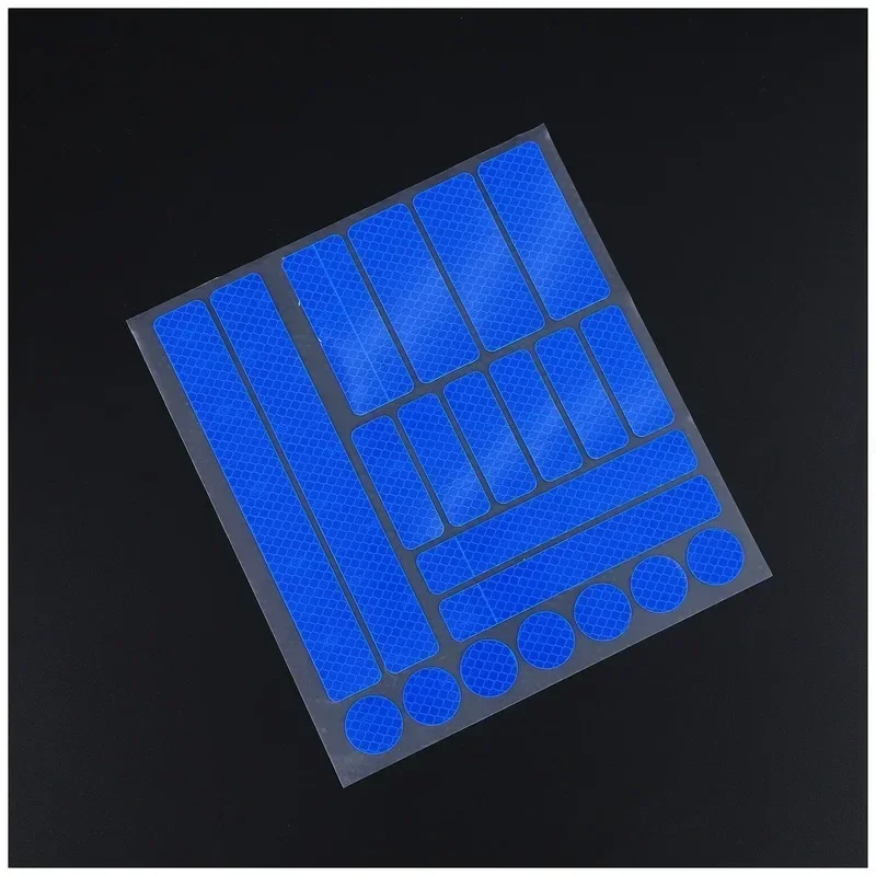 Pegatina para el cuerpo, cuadro de bicicleta de montaña, señal reflectante, pegatina reflectante, tira reflectante, señal de seguridad, advertencia de seguridad - imagen 5