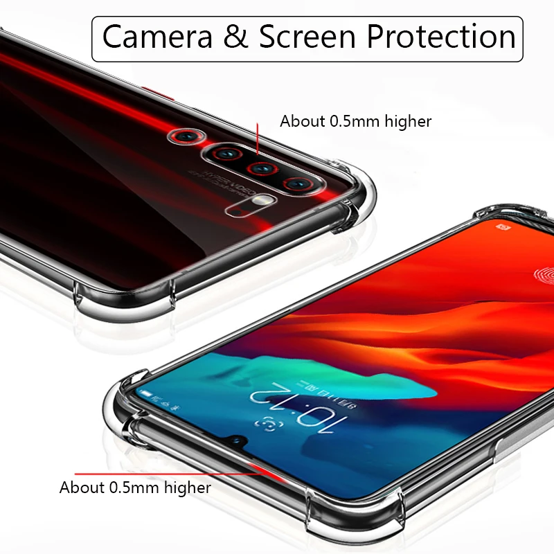 Lainergie para Lenovo Z6 Pro funda versión Global Airbag súper protección suave transparente contraportada para LenovoZ6Pro funda - imagen 4