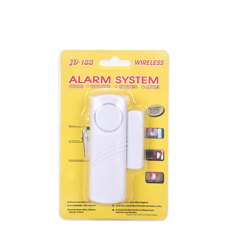 Alarma inalámbrica para puertas/ventanas con sensor magnético - 90 dB - imagen 4