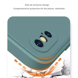 Funda Silicona Líquida iPhone – Protección Antigolpes y Suave