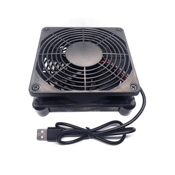 Ventilador USB silencioso para router y TV Box
