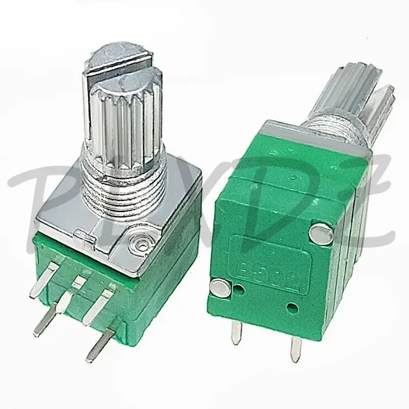 10 Uds RV097NS B 1K 5K 10K 20K 50K 100K 500K OHM B50K B100K con un interruptor de audio eje de 5 pines potenciómetro de sellado de amplificador de 15mm - imagen 3