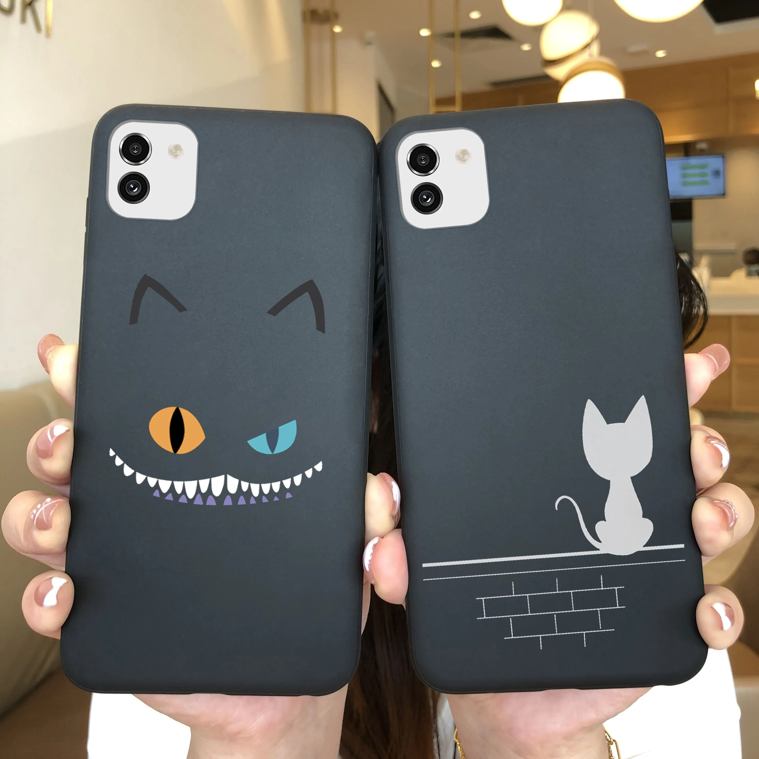 Para Samsung Galaxy A03 versión Global funda de silicona suave TPU amor corazón contraportada para Samsung A035F GalaxyA03 A 03 164MM Fundas - imagen 3