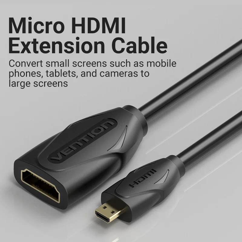 Convertidor extensor tablet HDTV micro HDMI