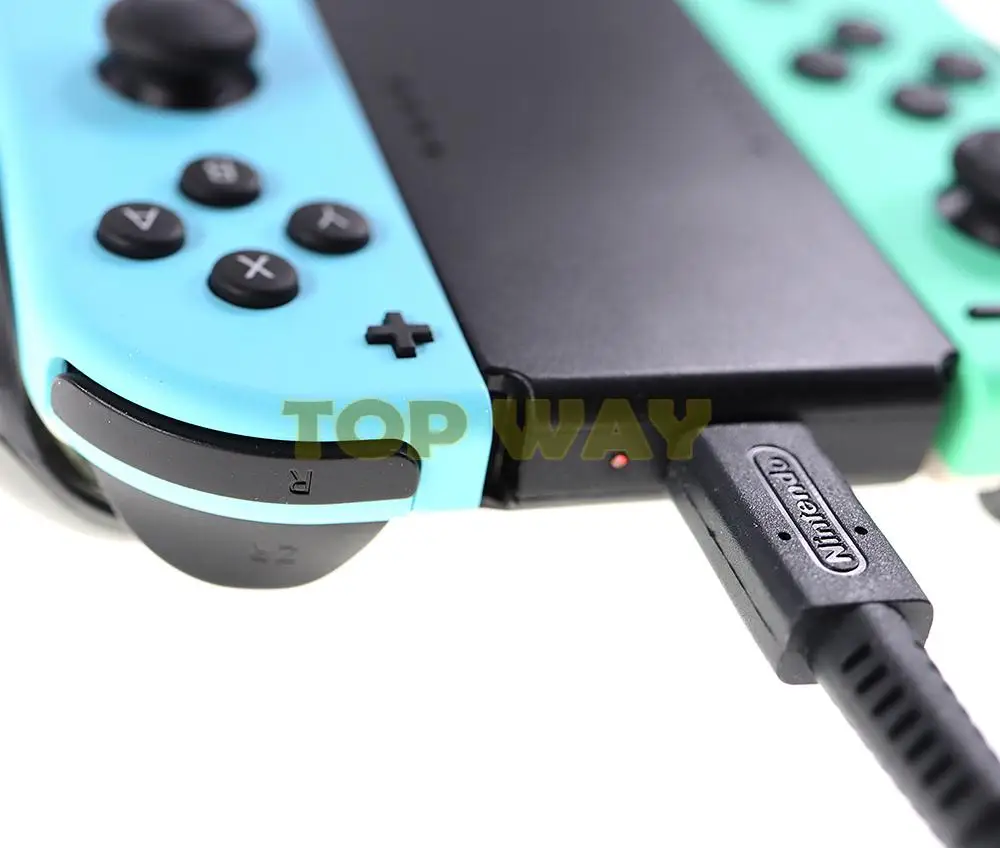 Mango de agarre para controlador de interruptor NS, soporte de Joystick para Nintendo Switch Joy Con con/sin función de carga, 1 ud. - imagen 5