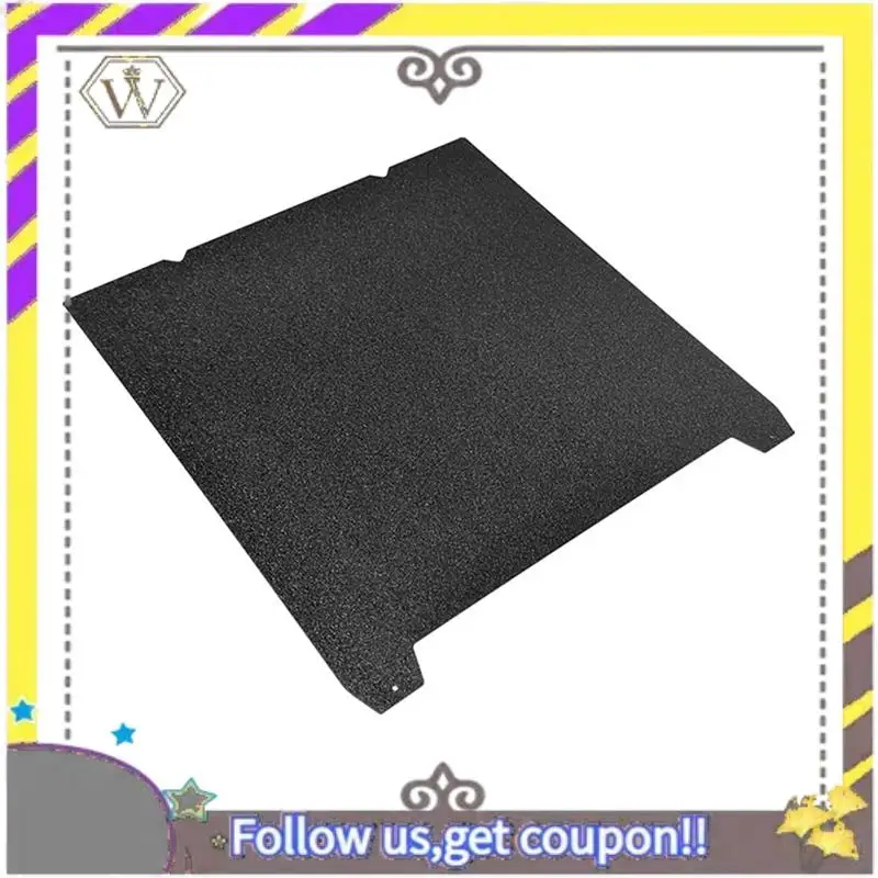 Nueva placa de construcción con revestimiento PEI de doble cara, hoja texturizada, placa de plataforma magnética de acero con resorte Flexible para Creality K1 S1 - imagen 3