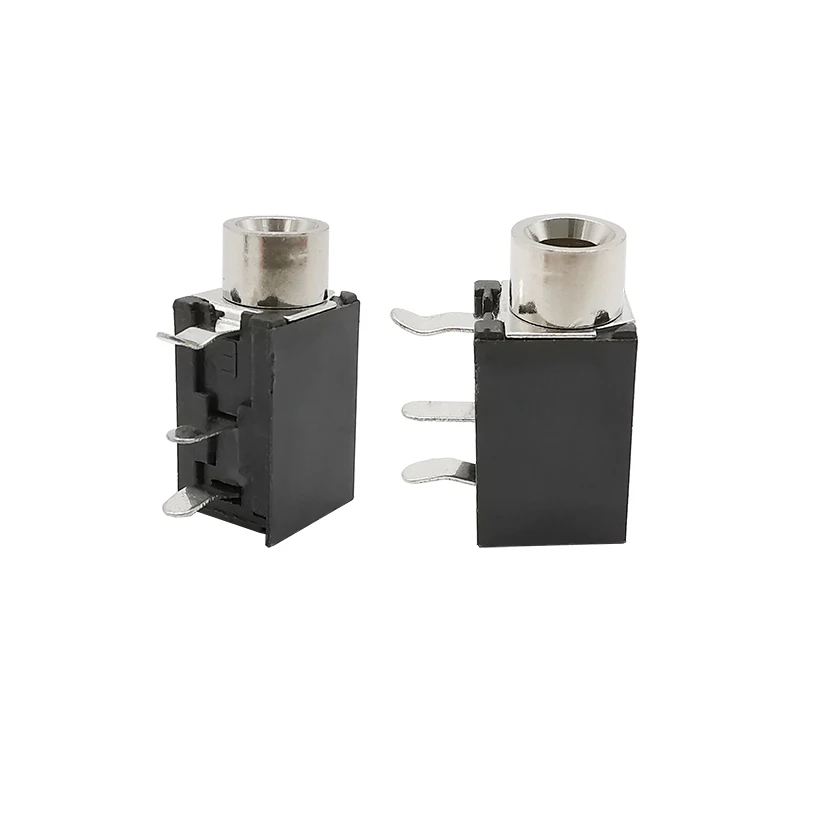 Conector hembra para auriculares, adaptador de Terminal de Audio y vídeo, DIP-3, PJ316, PCB, 3 pines, PJ-316, 3,5mm, 20/10/5/2 Uds. - imagen 5