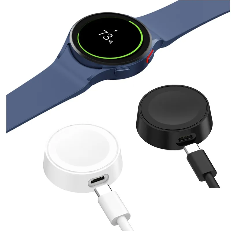 Adaptador de cargador inalámbrico, Cable de carga USB C, soporte para Samsung Galaxy Watch 7 Ultra 6 Watch 5 Pro Watch 4, 44mm, 40mm